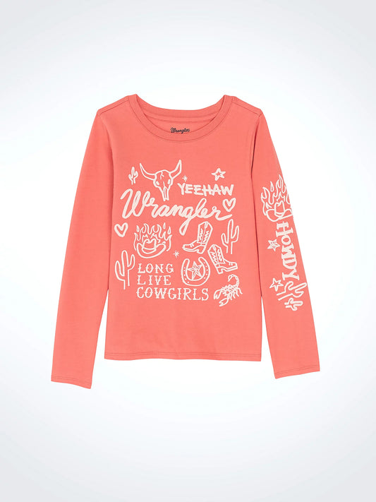 Girls Graphic Longsleeve