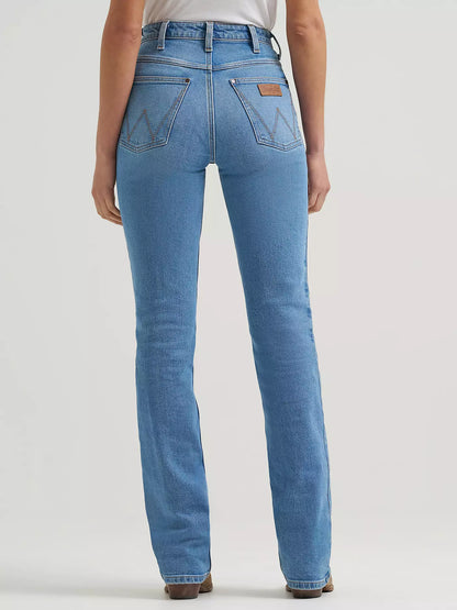 Women's High Rise Rodeo Bootcut Wrangler Riding Jean