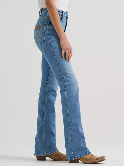 Women's High Rise Rodeo Bootcut Wrangler Riding Jean
