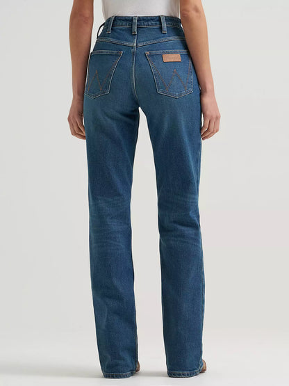 Women's High Rise Skylar Relaxed Bootcut Wrangler Riding Jean