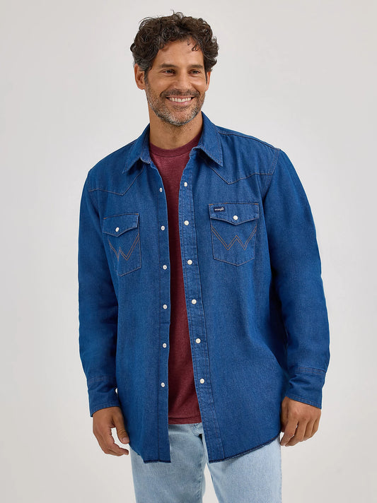 Men's Flannel Lined Work Shirt