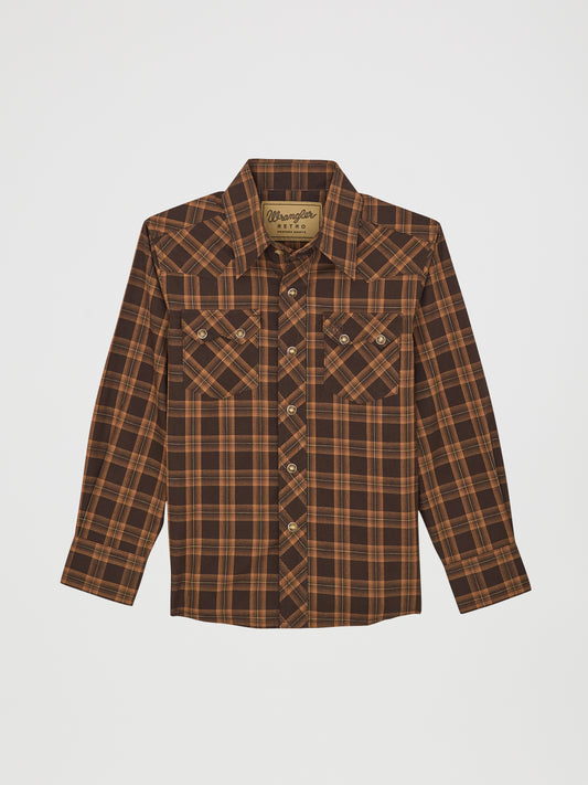 Boys Retro Western Shirt