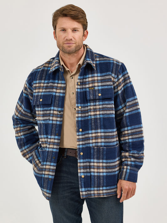 Men's Flannel Shirt Jacket