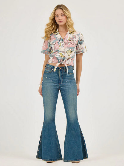 Ladies Lainey Wilson Bellbottom Jeans