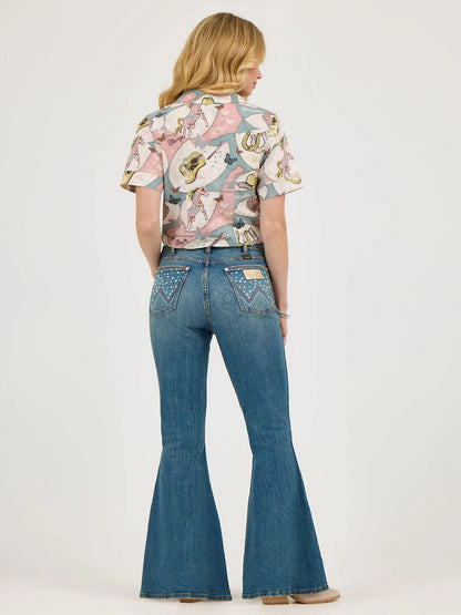 Ladies Lainey Wilson Bellbottom Jeans