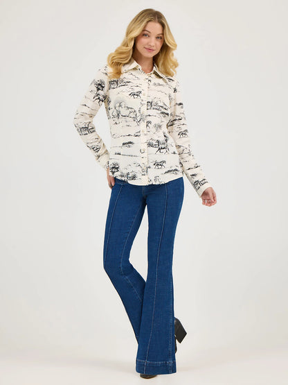 Ladies Lainey Wilson Western Shirt