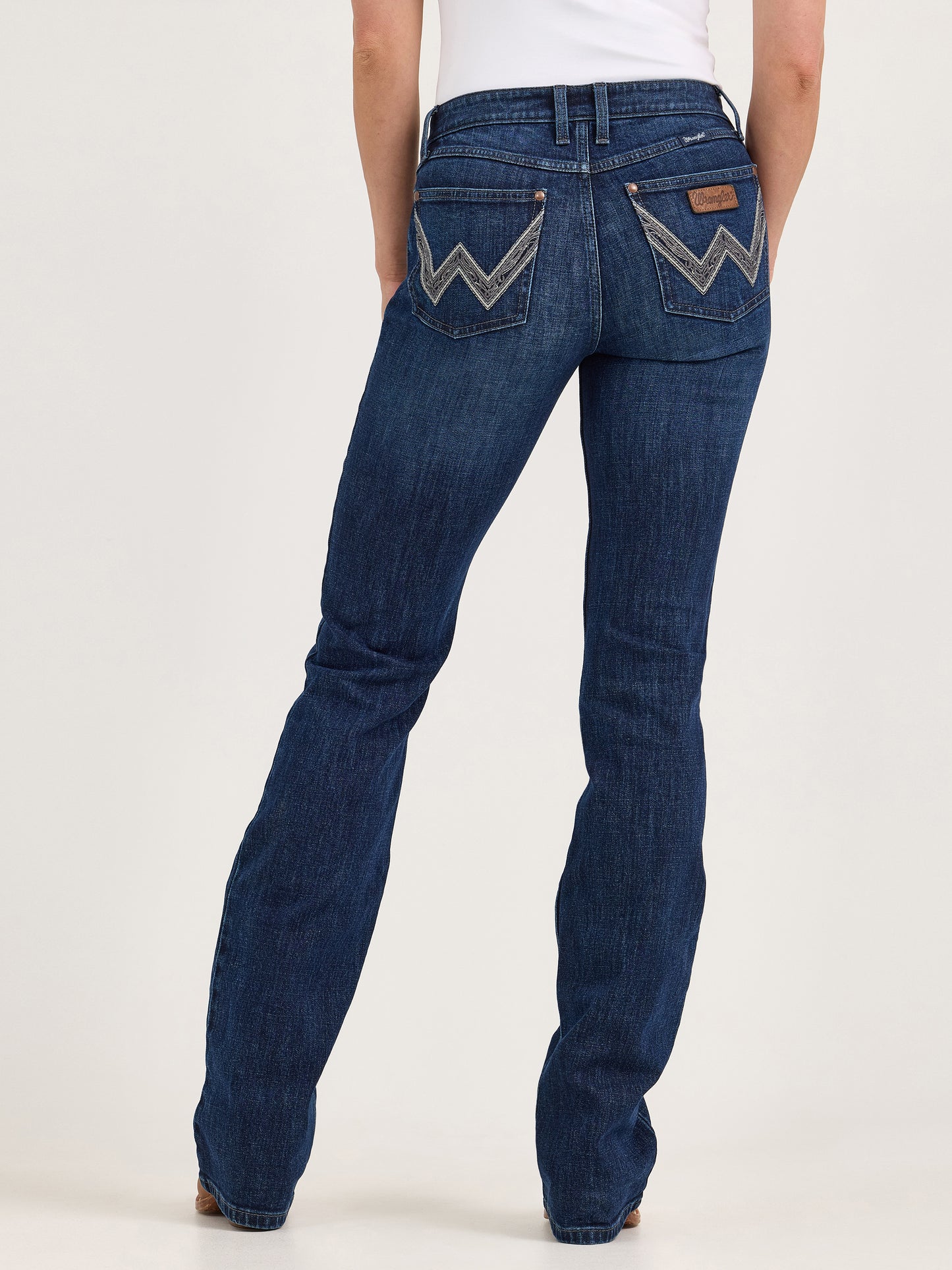 Ladies Mid Rise Bootcut Jeans