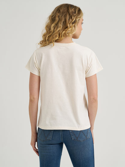 Ladies Graphic Knit Tee