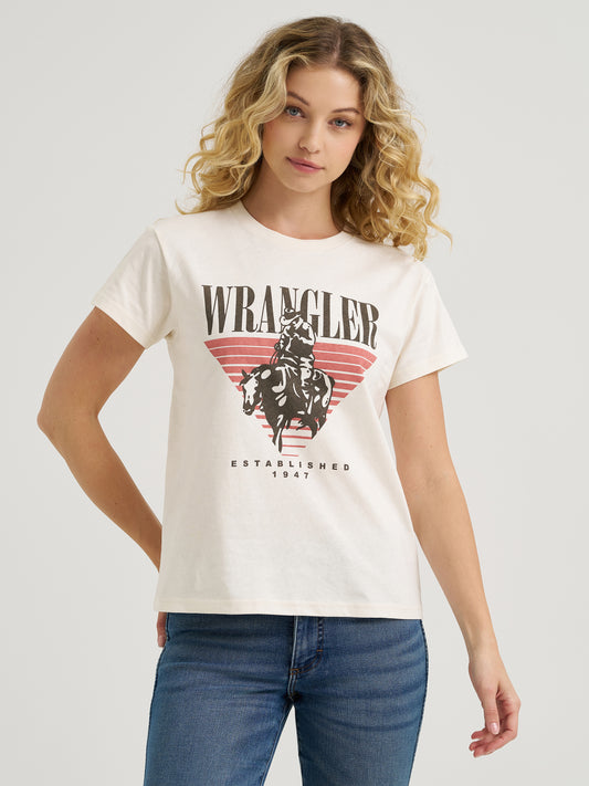 Ladies Graphic Knit Tee