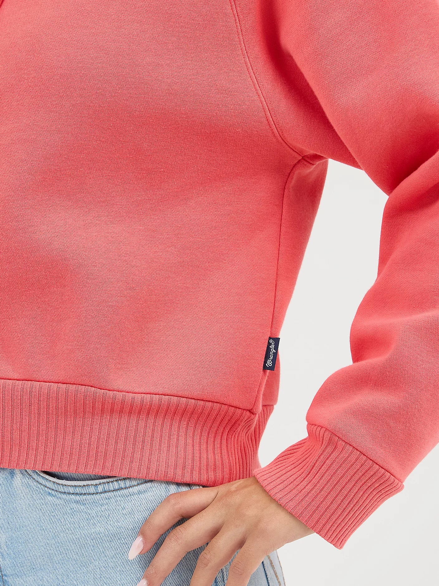Ladies Collared Sweatshirt