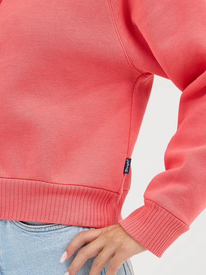 Ladies Collared Sweatshirt