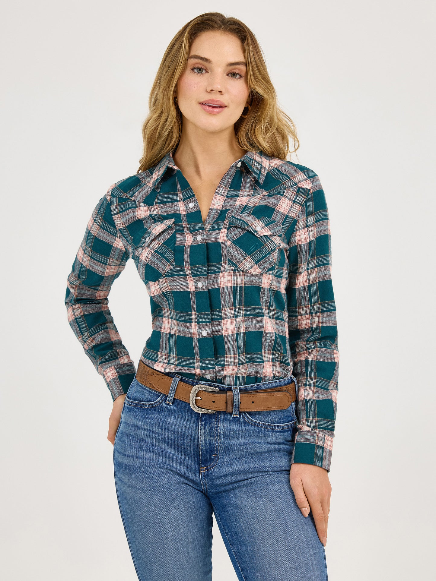 Ladies Flannel Western