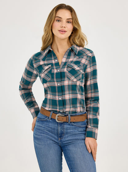 Ladies Flannel Western