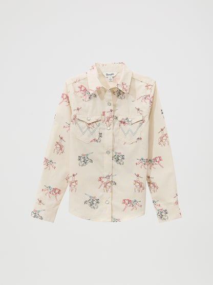 Girls Western Shirt