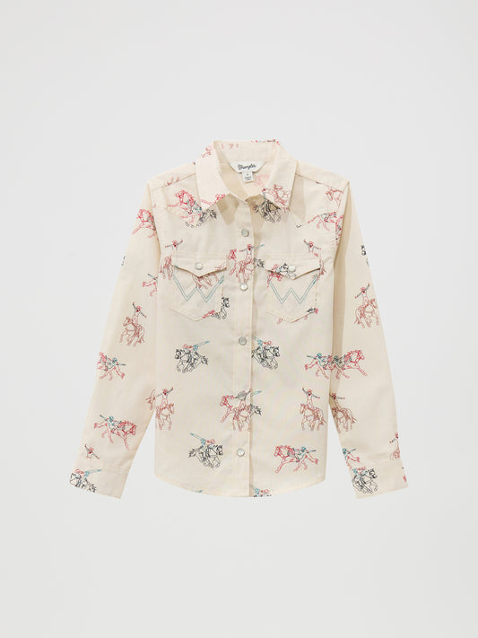 Girls Western Shirt