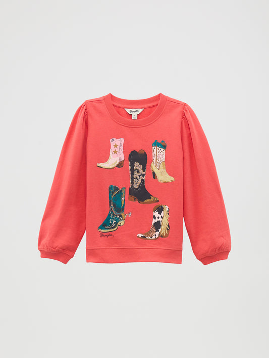 Girls Crewneck Sweater