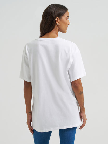 Ladies Oversized Graphic Tee