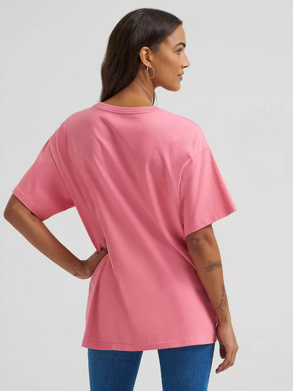 Ladies Oversized Graphic Tee