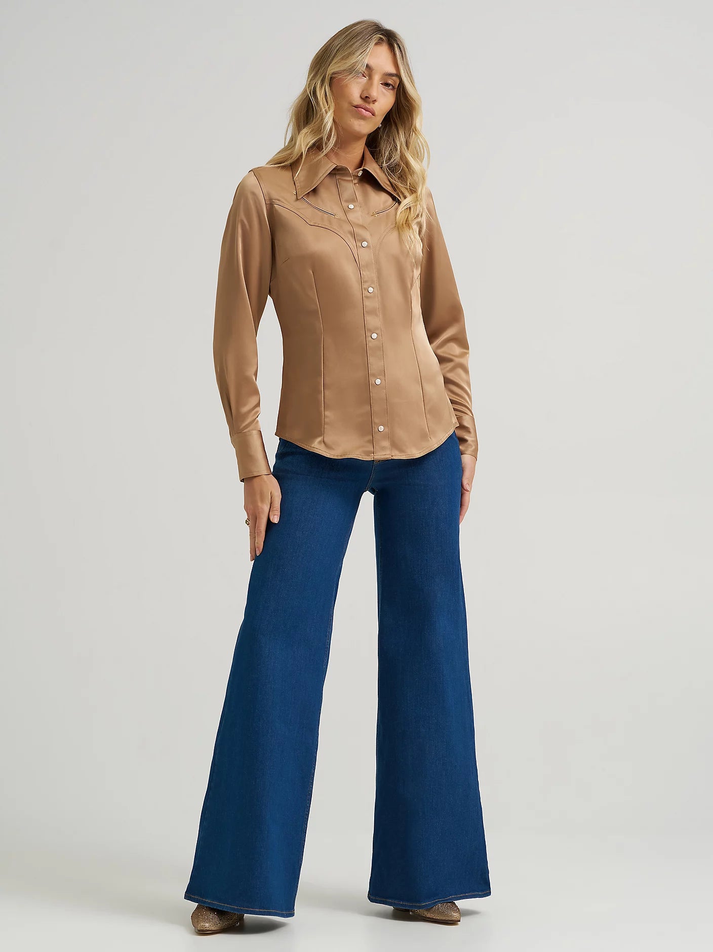 Lainey Wilson Highrise Wideleg Jean