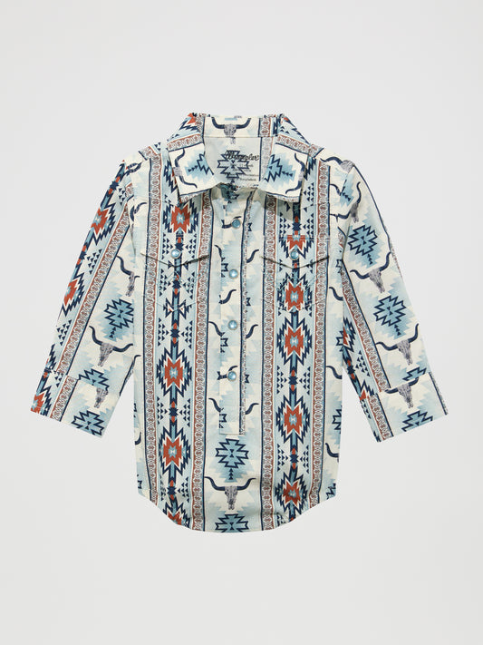 Baby Boy Western Onesie