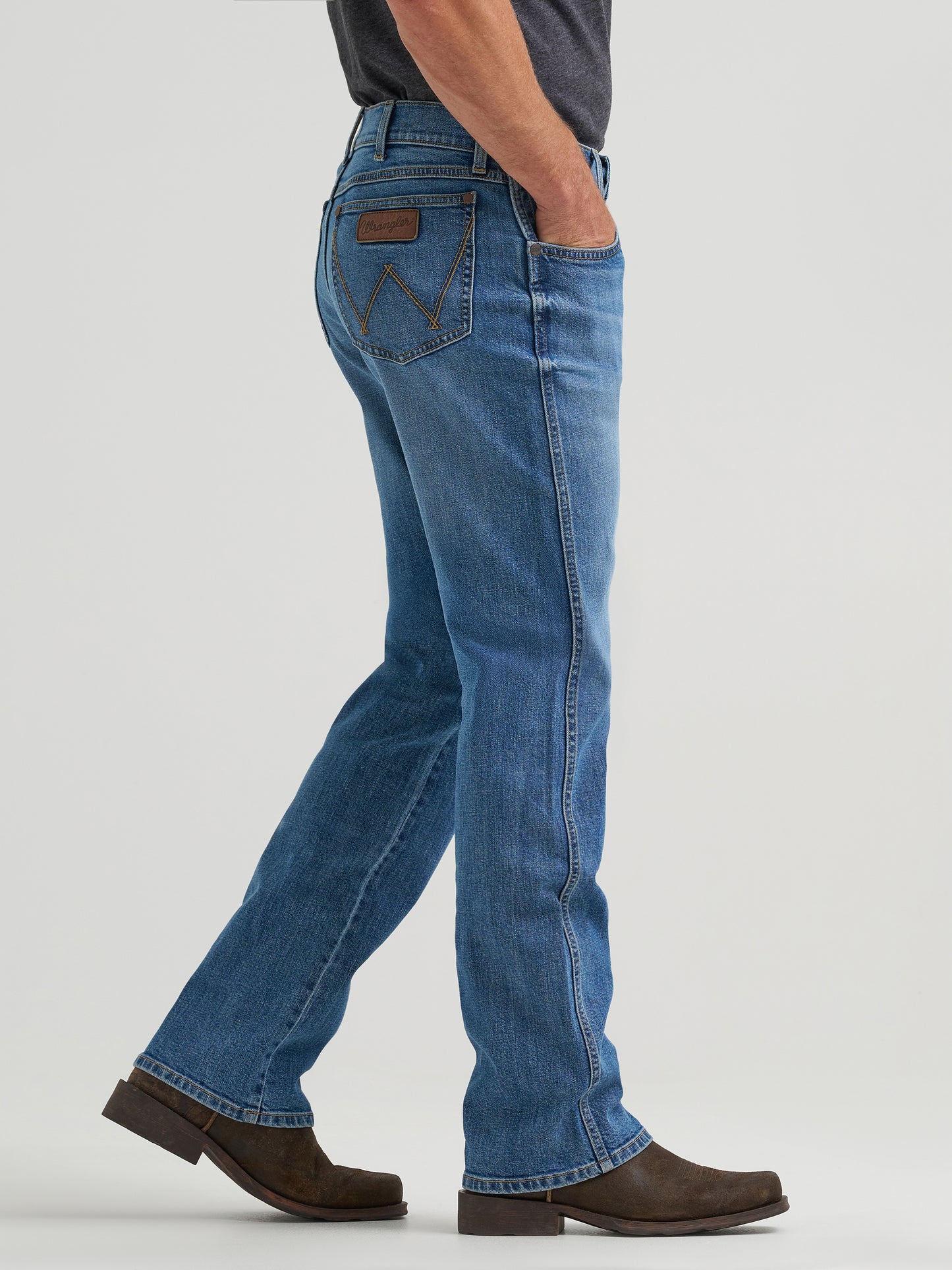 Mens Retro Relaxed Boot Jeans