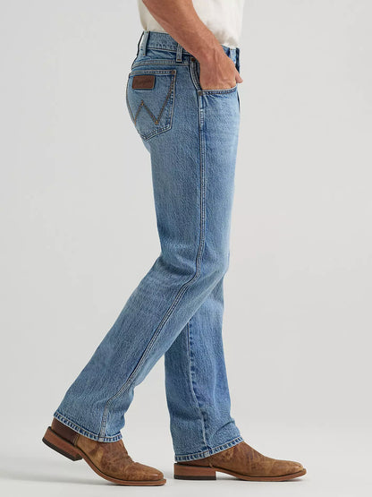 Mens Slim Straight Retro Jeans