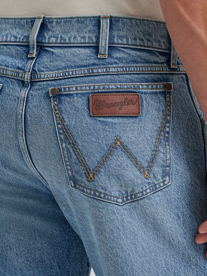 Mens Slim Straight Retro Jeans