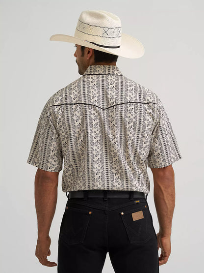Mens Shortsleeve Vintage Western