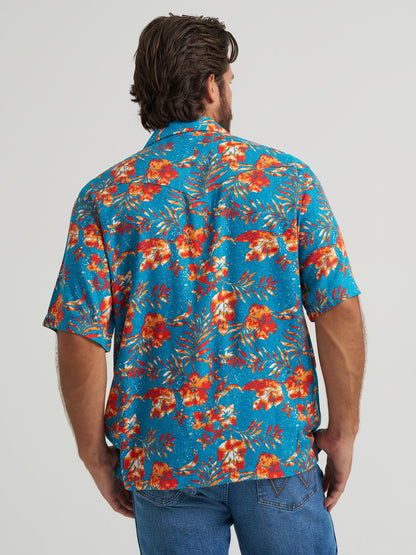 Coconut Cowboy Shortsleeve Button Up