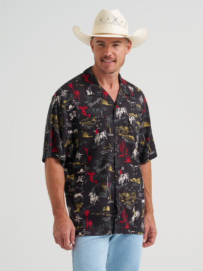 Coconut Cowboy Shortsleeve Button Up