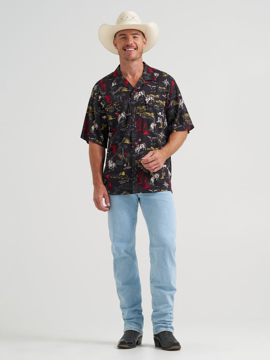 Coconut Cowboy Shortsleeve Button Up