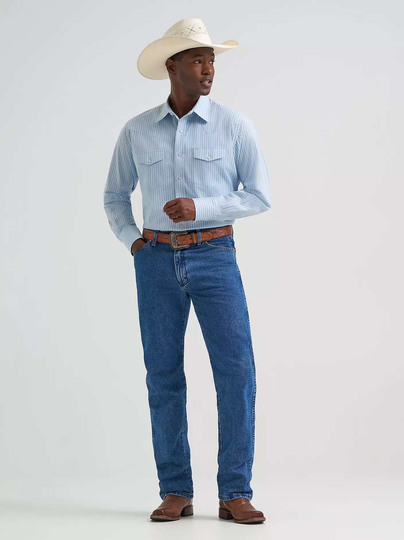 Wrinkle Free Classic Fit Western