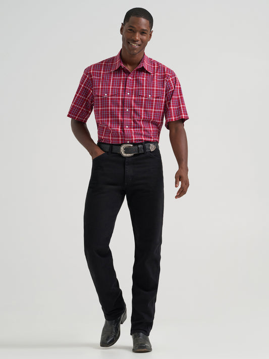 Wrinkle Free Shortsleeve Western