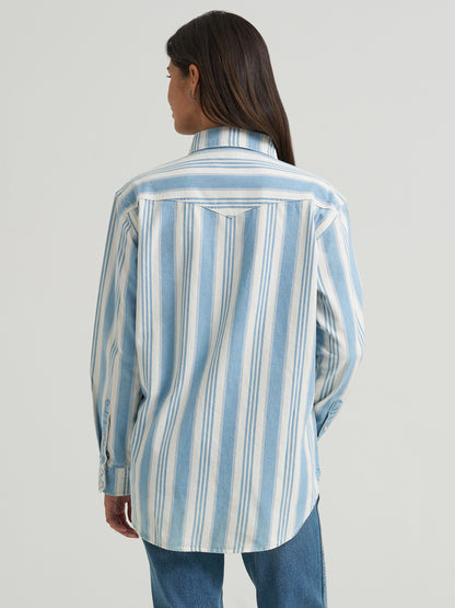 Ladies Denim Western Shirt