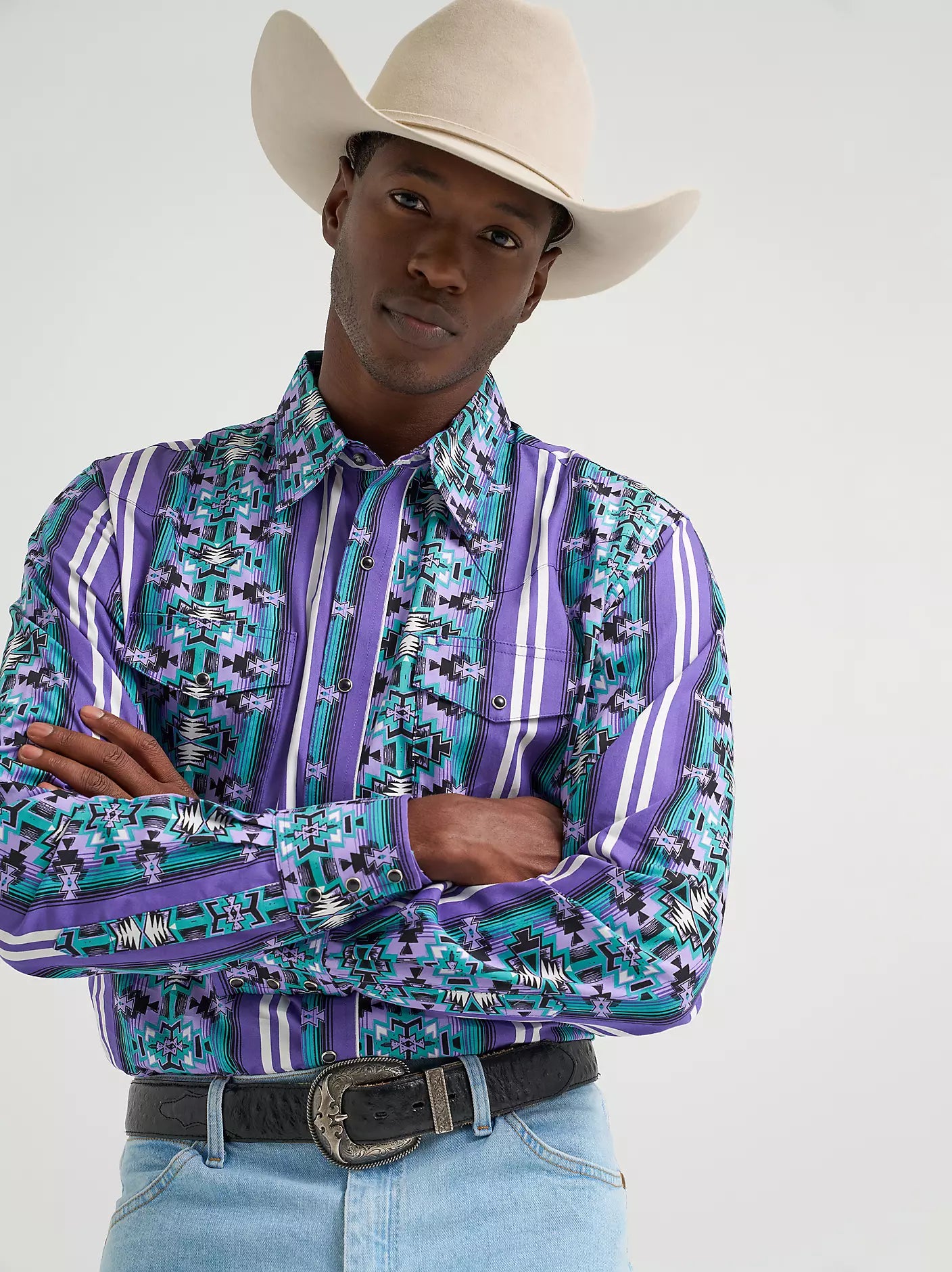 Mens Classic Fit Checotah Western