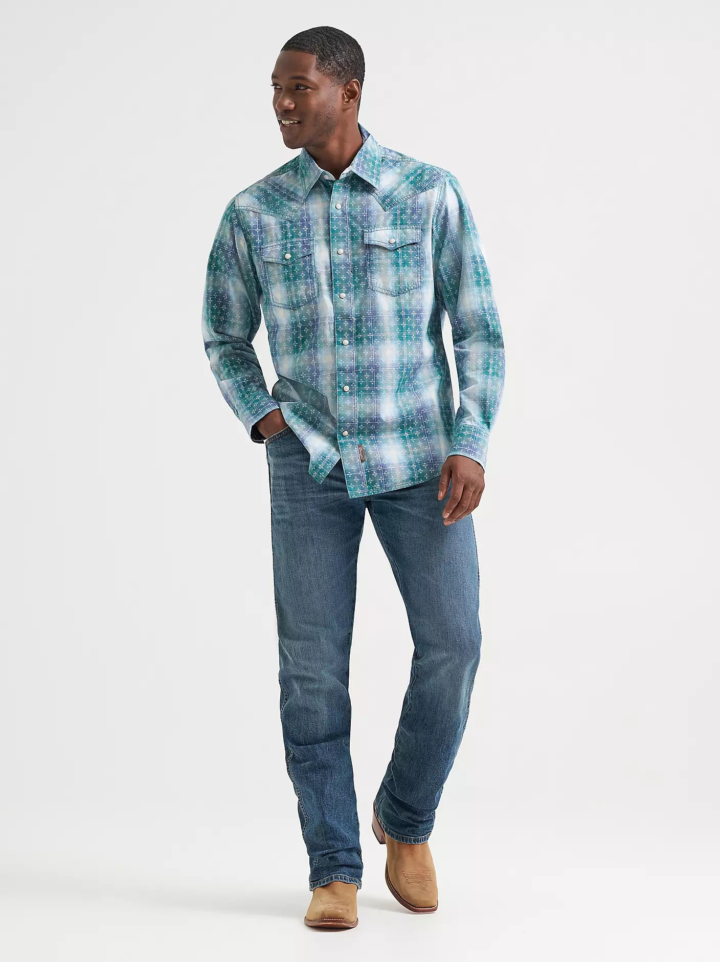 Retro Premium Modern Fit Western