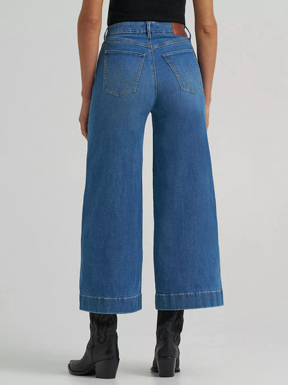 Bespoke Highrise Wide Crop Jeans