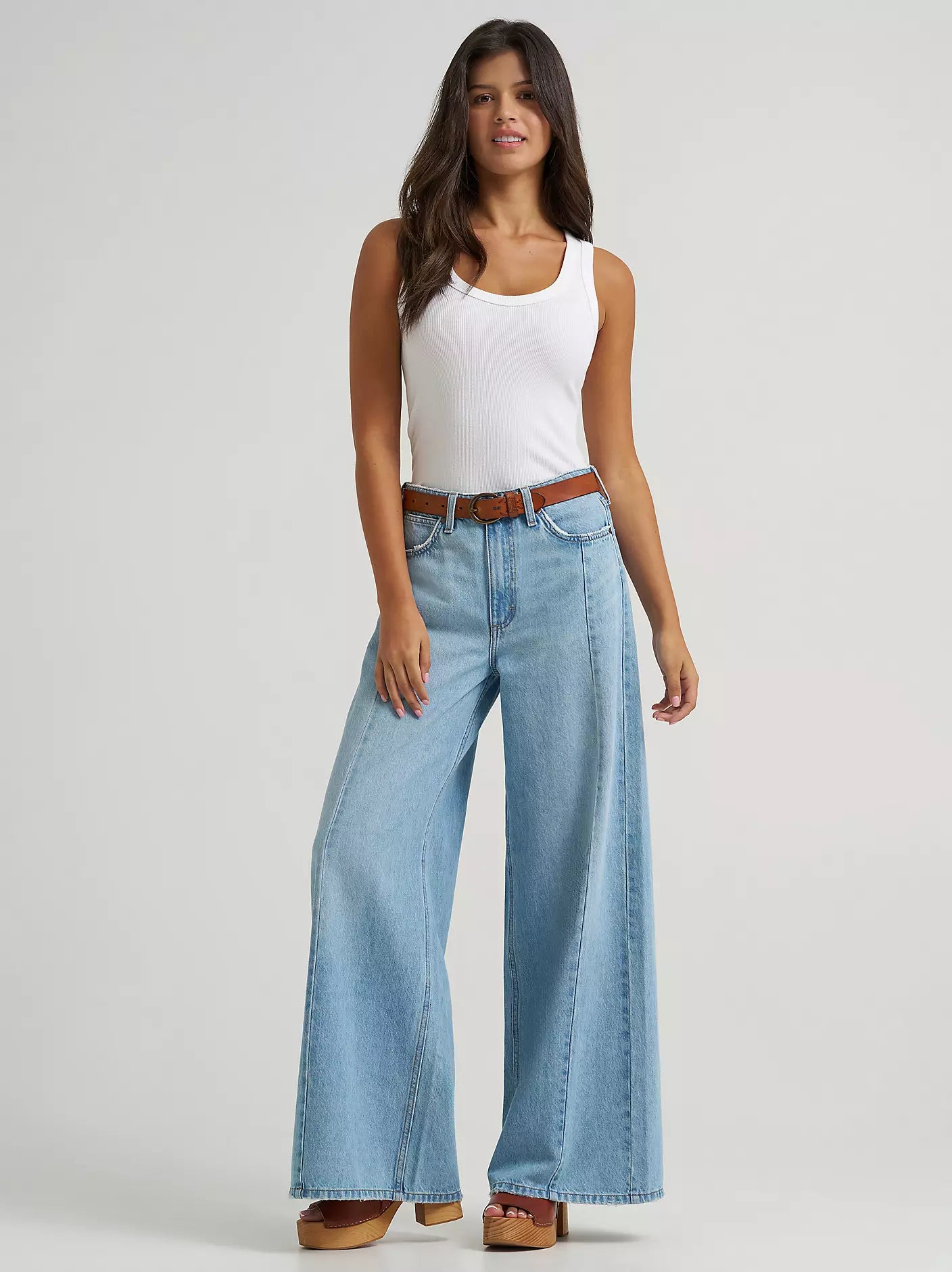 Bailey Highrise Wideleg Jeans