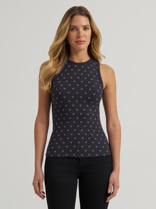 Ladies Horseshoe Tank Top