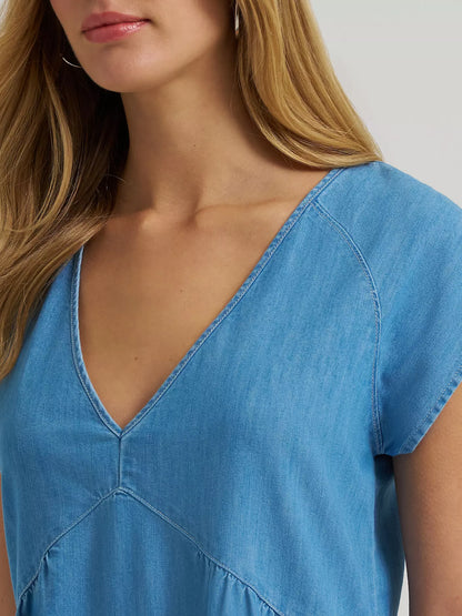 Ladies Denim Swing Dress