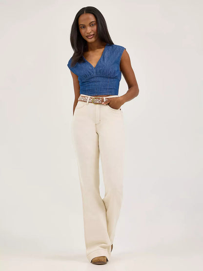 Ladies Denim Blouse