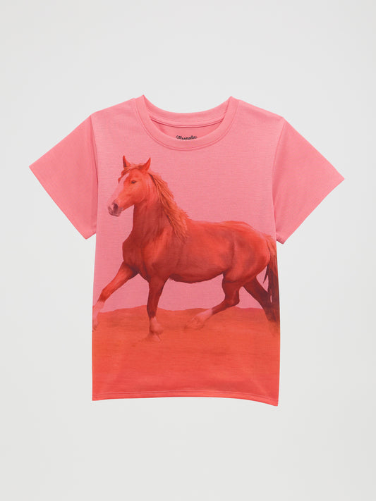 Girls Horse Tshirt