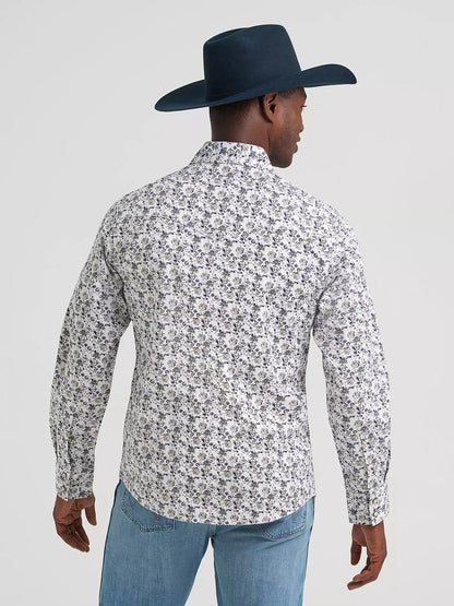 Wrangler Retro® Premium Long Sleeve Western Snap Shirt