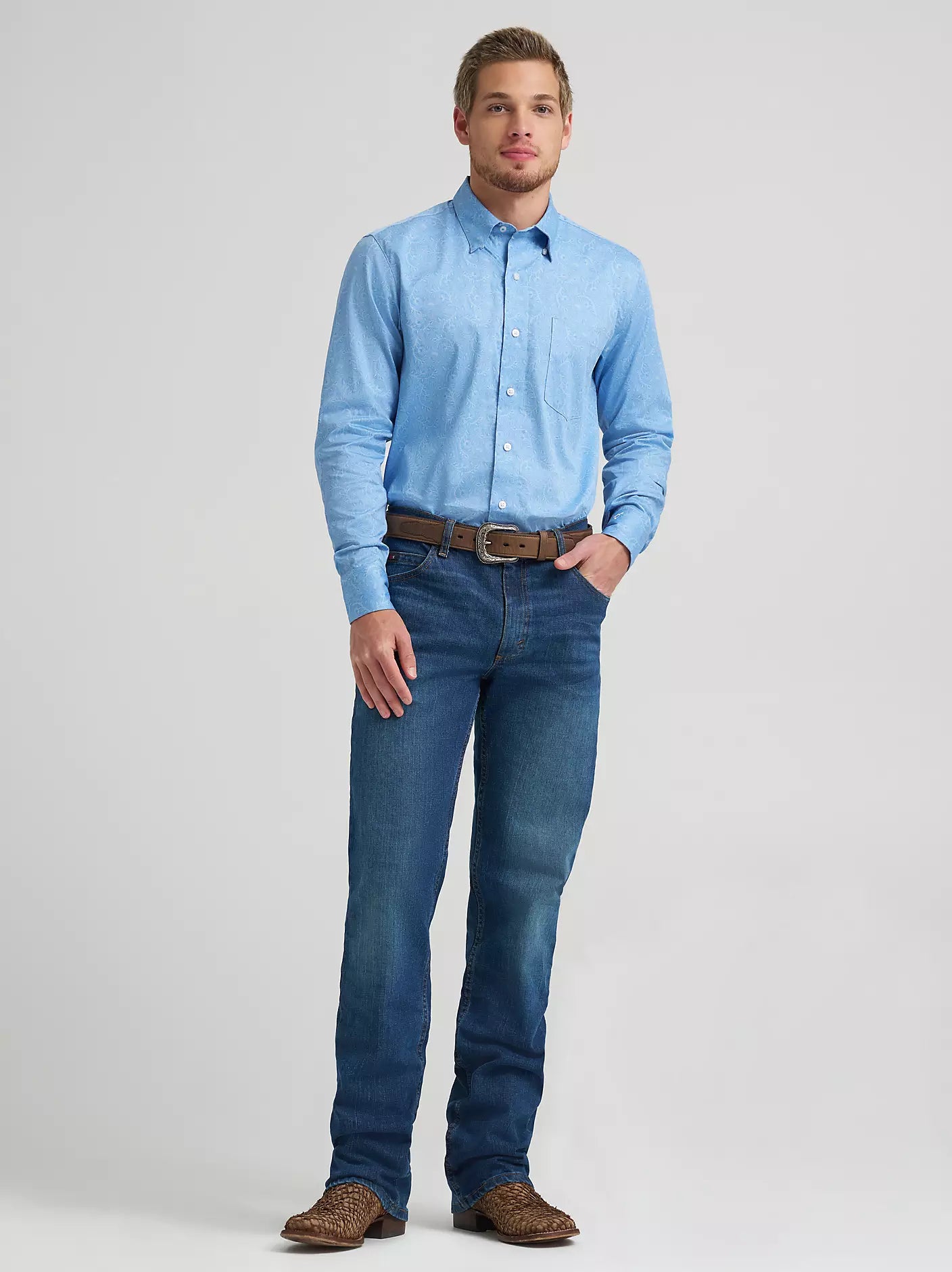 Men's Cody Johnson One Pocket Button Down Shirt