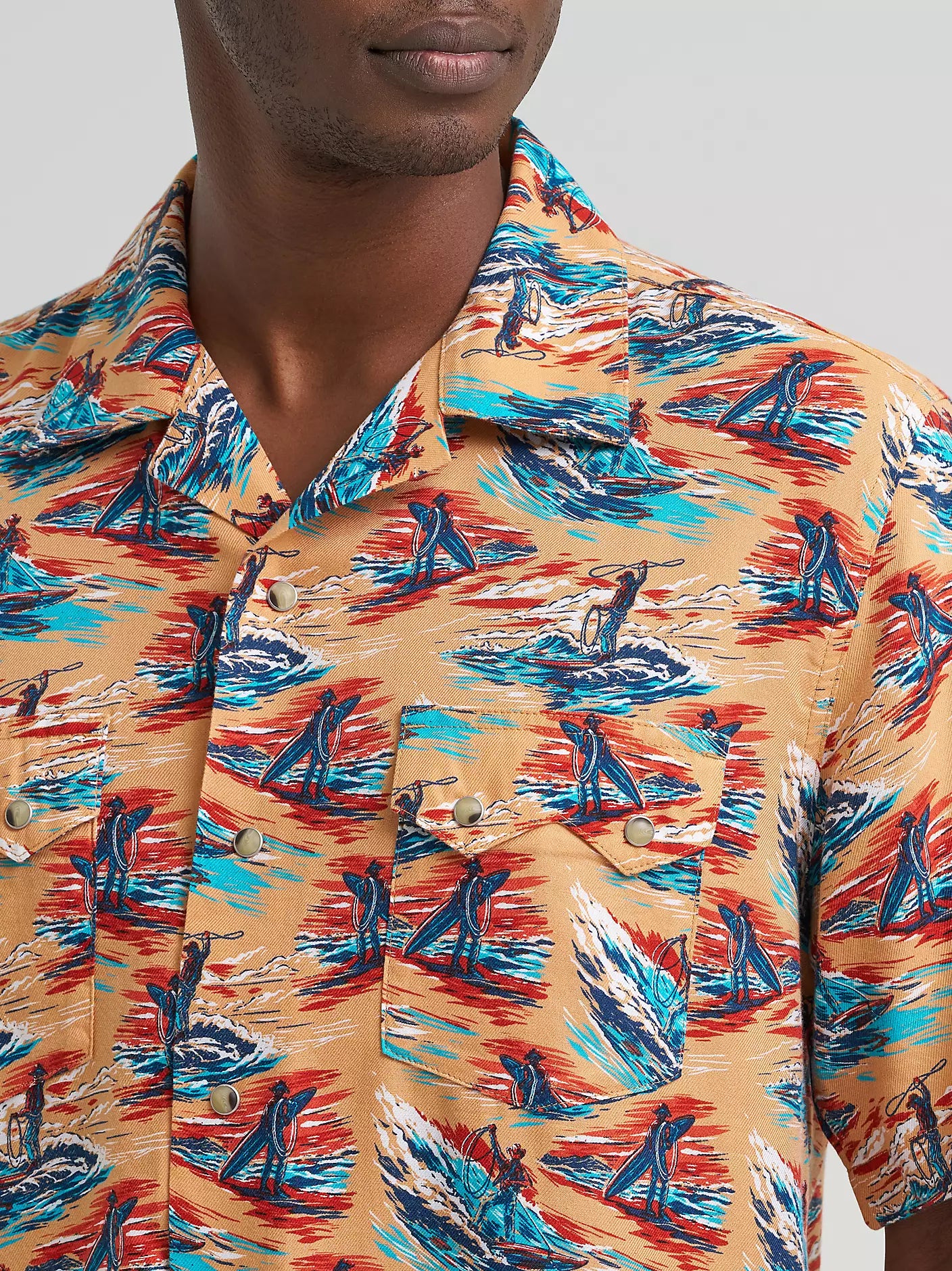 Wrangler® Coconut Cowboy Camp Shirt