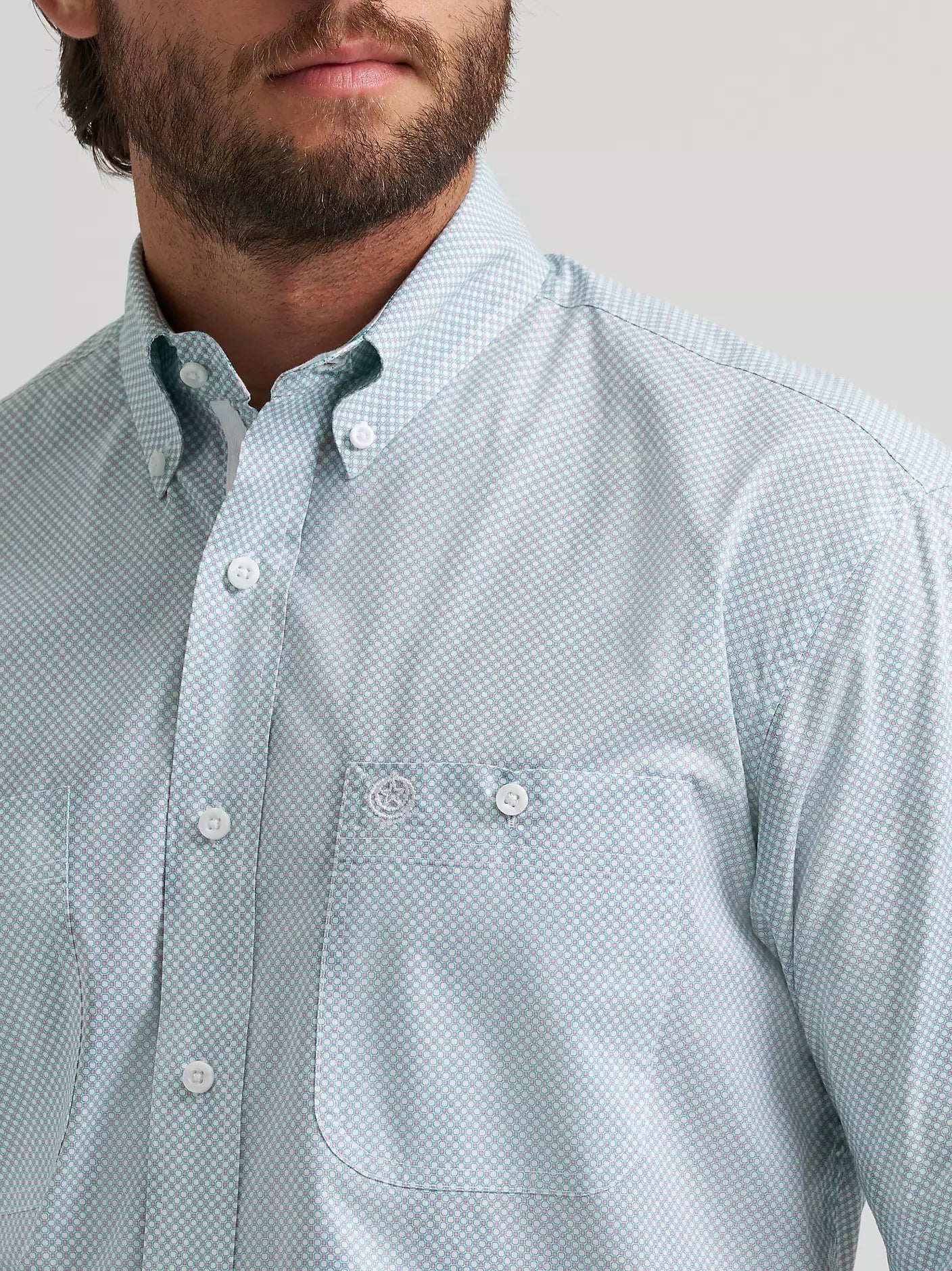 George Strait™ Short Sleeve Two Pocket Button Down Shirt