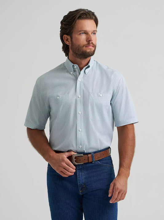 George Strait™ Short Sleeve Two Pocket Button Down Shirt