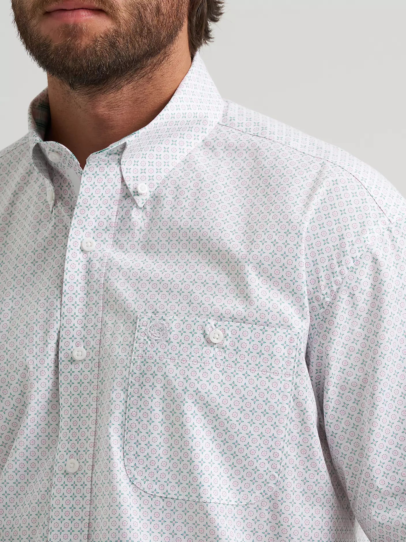 George Strait™ Short Sleeve One Pocket Button Down Shirt