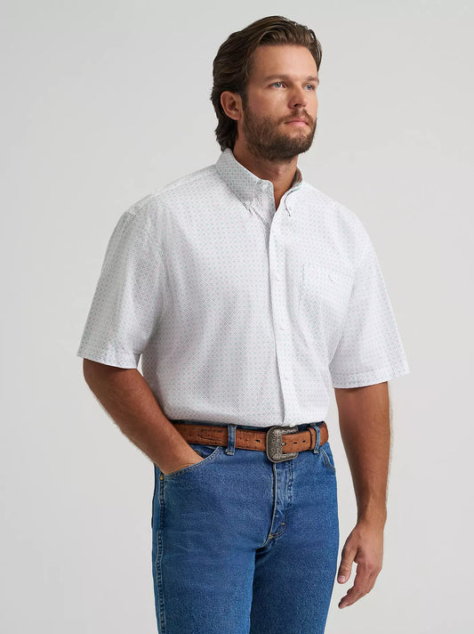 George Strait™ Short Sleeve One Pocket Button Down Shirt