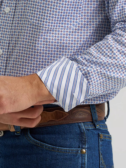 George Strait™ Long Sleeve Button Down One Pocket Shirt
